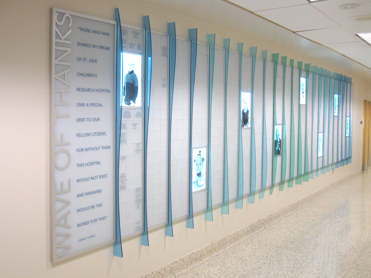 cleartech donor wall