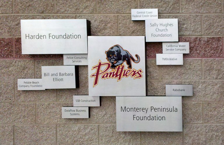 outdoor permanent add-on donor wall