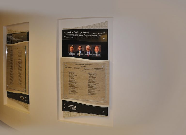 Leadership recognition display