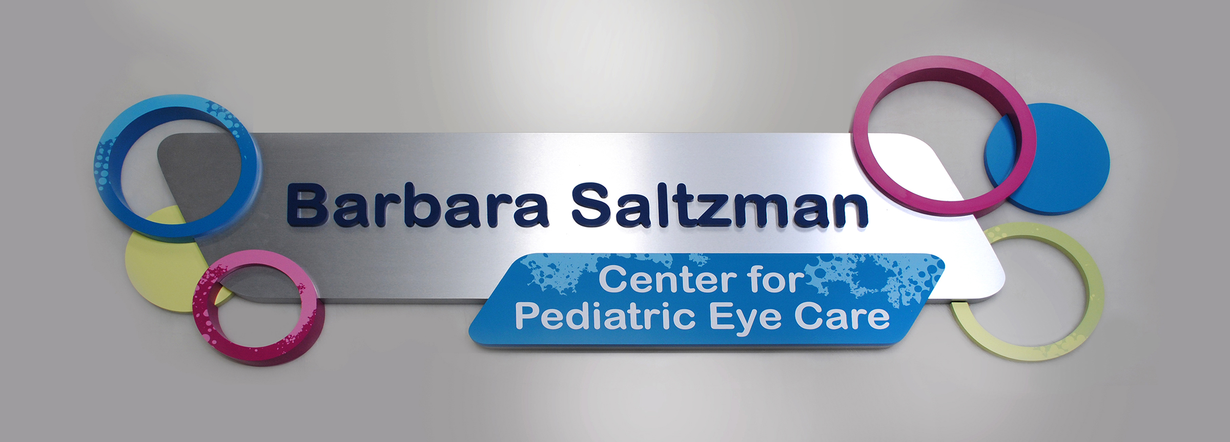 Named Room, Donor Recognition Plaque, Permanent Plaque, Way Finding, Major Donor Plaque, Pediatric Signage