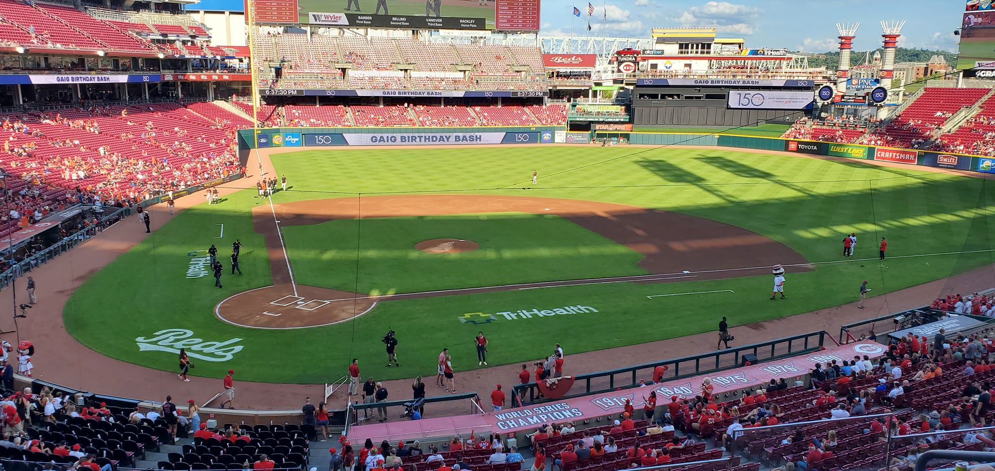 Reds Game, Partners In Recognition outing