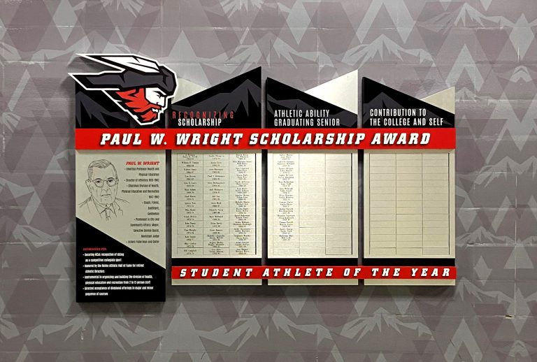Magtech System, Donor Display, Donor Wall, Scholarship Award, Recognition, Athlete of the Year