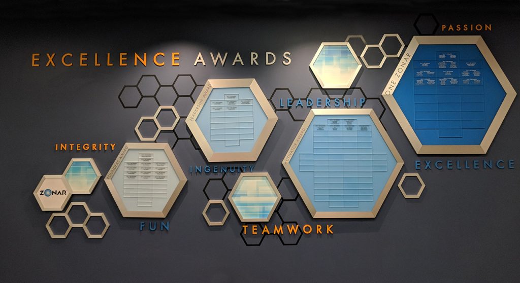 Employee Recognition, Donor Wall, Donor Recognition, Magtech System, Awards, Leadership Awards