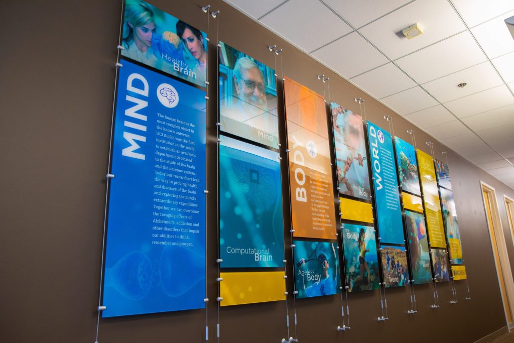 Donor Recognition, Experiential Design, Storytelling Display, Educational Display