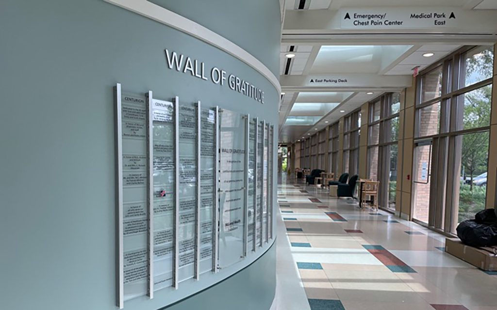 Donor Wall, Donor Recognition, Capital Campaign, Wall of Gratitude, Honor Display