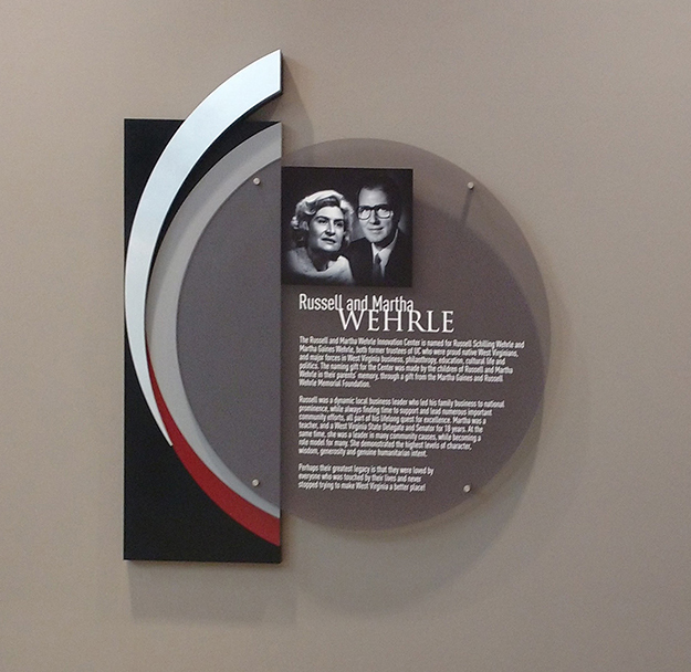 Donor recognition feature at University of Charleston