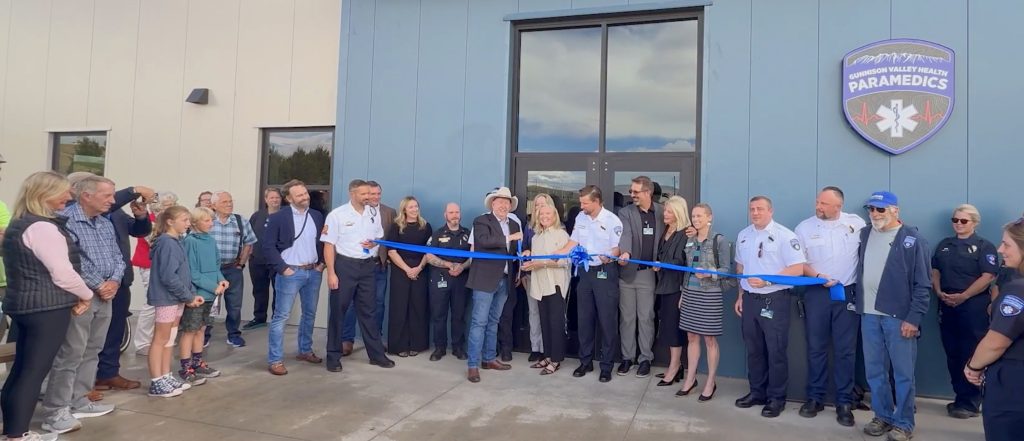 ribbon cutting for a capital campaign