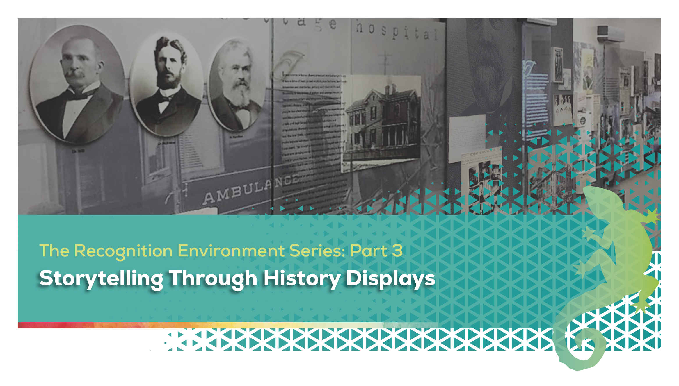 storytelling and history displays incorporated along with donor recognition